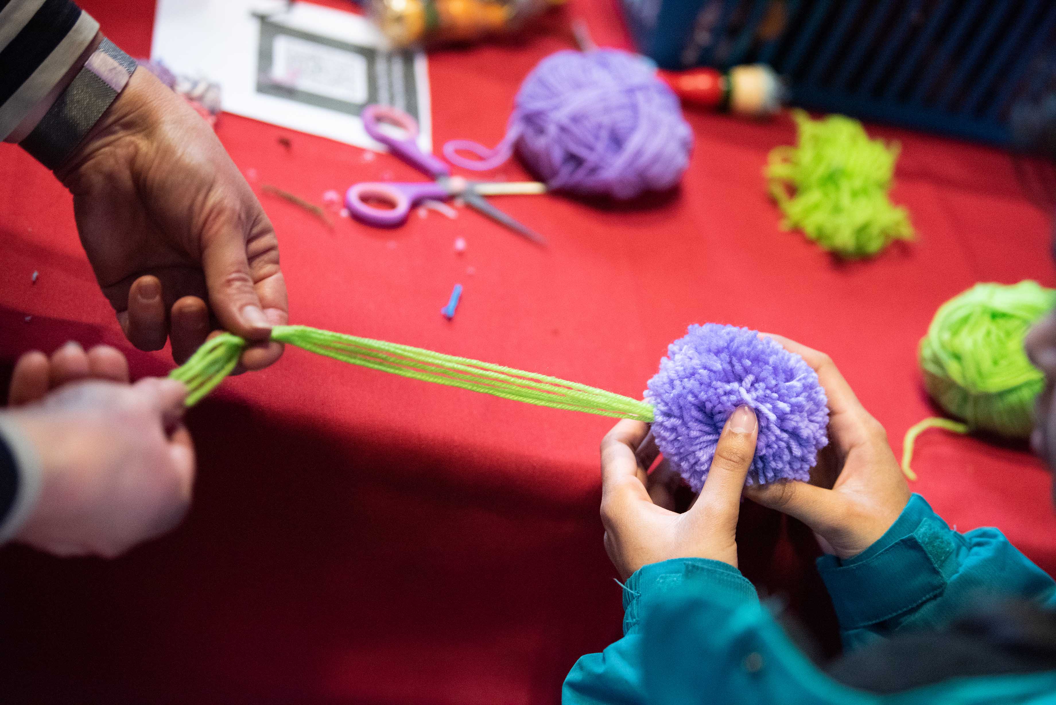 Knitting a neuron